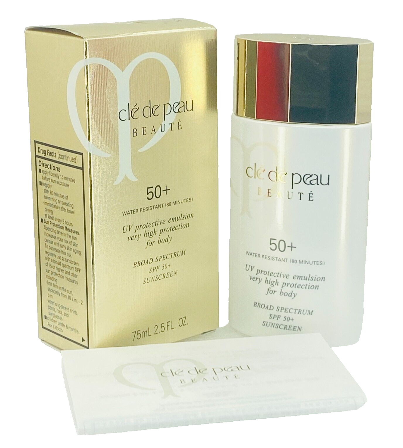 Cle De Peau Beaute Emulsion Very High Protection for Body SPF 50 - 2.5oz - NIB