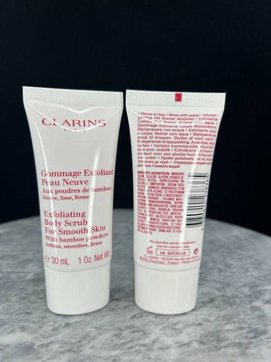 Clarins Exfoliating Body Scrub - 1oz - BOXLESS (LOT OF 2)