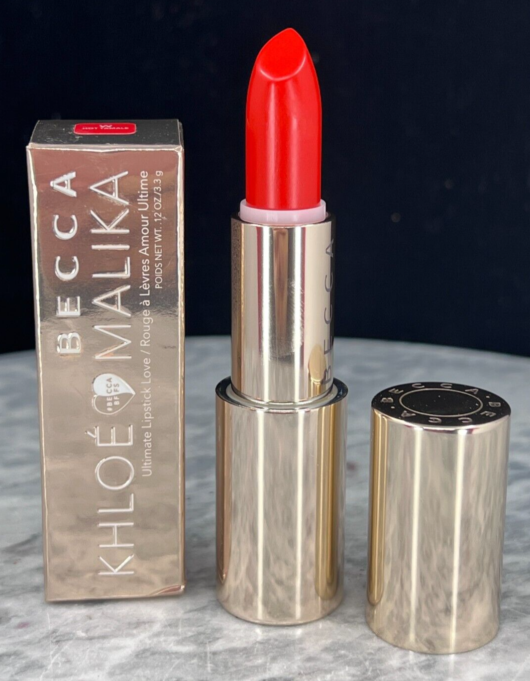 Becca Khloe & Malika Ultimate Lipstick Love #W Hot Tamale - 0.12oz - NIB