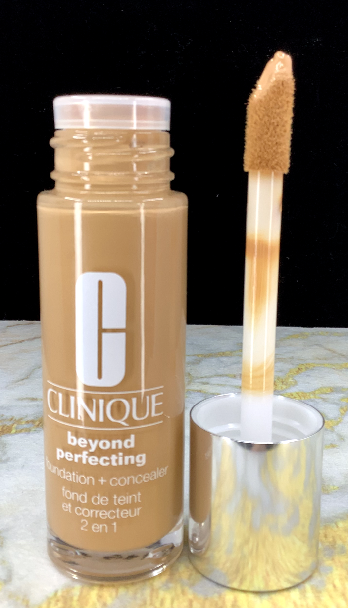 CLINIQUE BEYOND PERFECTING FOUNDATION + CONCEALER 2 IN 1 WN 56 CASHEW(MF) 1 OZ