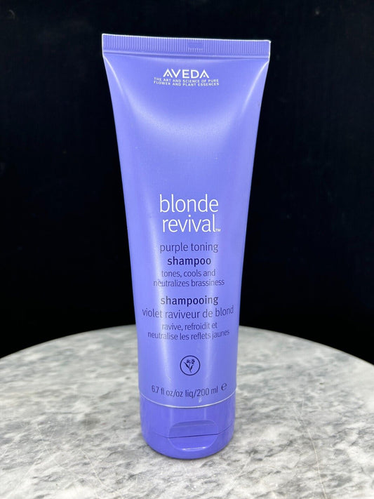 Aveda Blonde Revival Purple Toning Shampoo - 6.7oz/200mL - BOXLESS