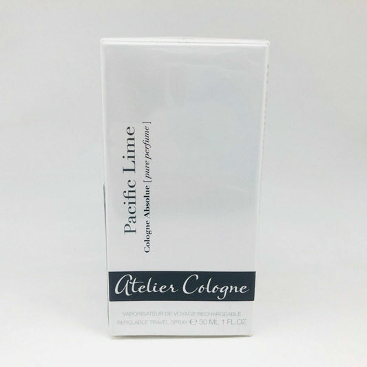 Atelier Cologne Pacific Lime Cologne Absolue Pure Parfum Refillable Spray,1ozNIB