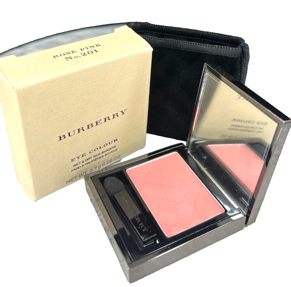 BURBERRY Eye Colour Wet & Dry Silk Shadow #ROSE PINK 201 ~0.09oz~ HOLIDAY SALE!