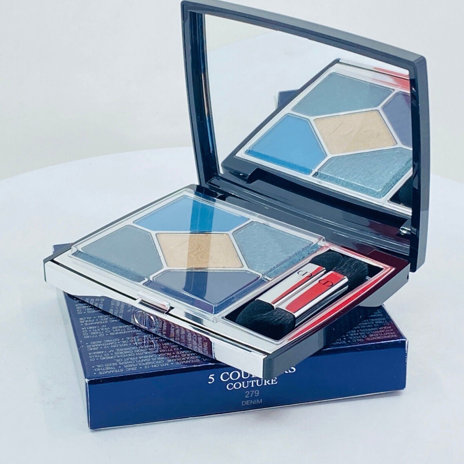 Christian Dior 5 Couleurs Couture Creamy Palette #279 Denim 0.24 oz *Check DESCR