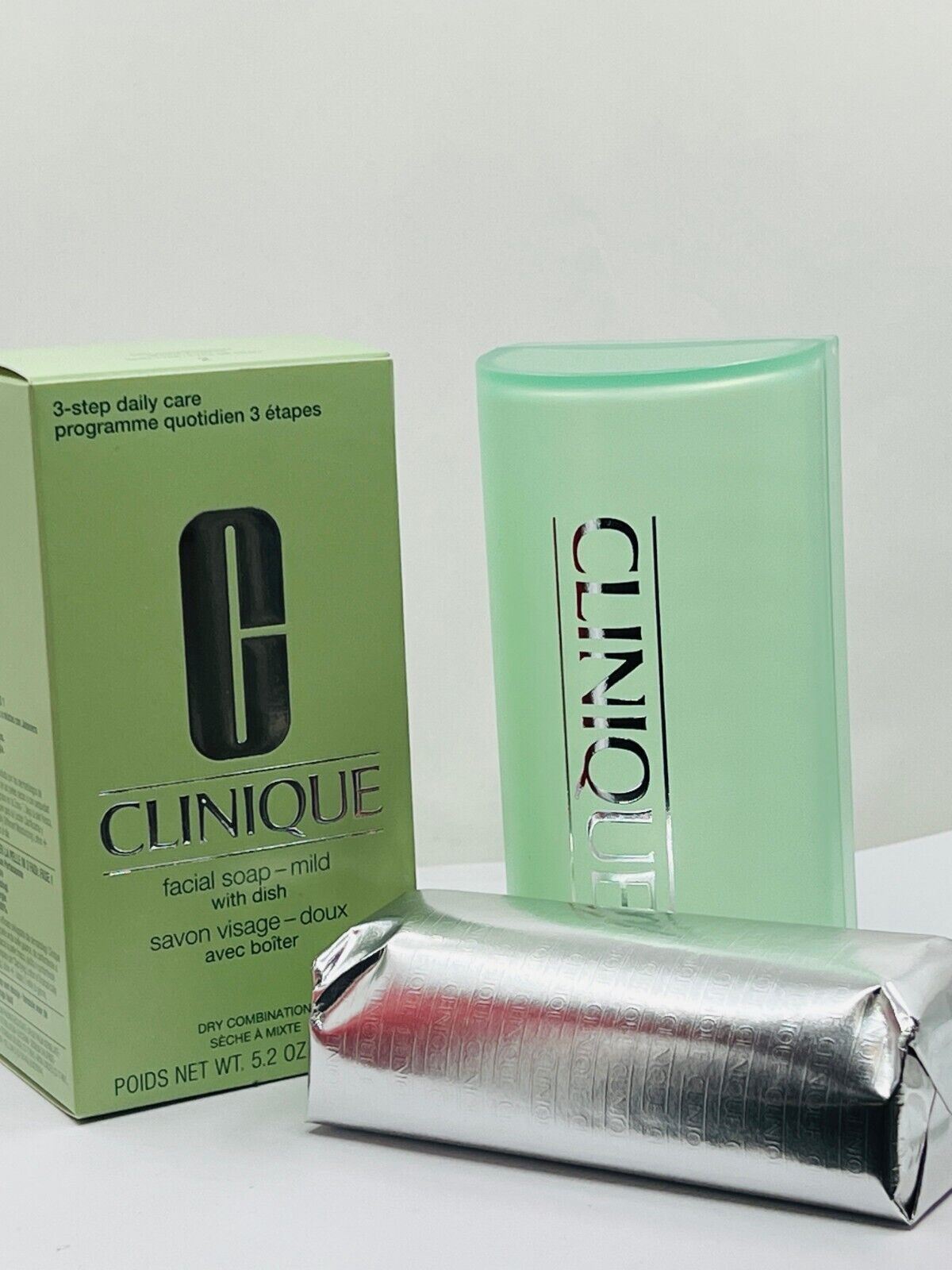 Clinique Facial Soap Mild With Dish - 5.2 oz (NIB)~SPRING SALE !!!!