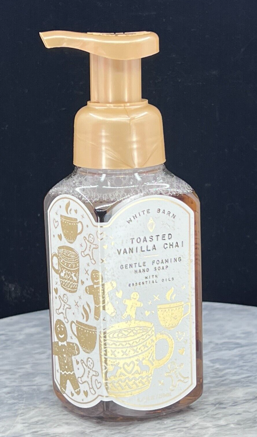 Bath & Body Works White Barn Toasted Vanilla Chai-8.75oz (New)