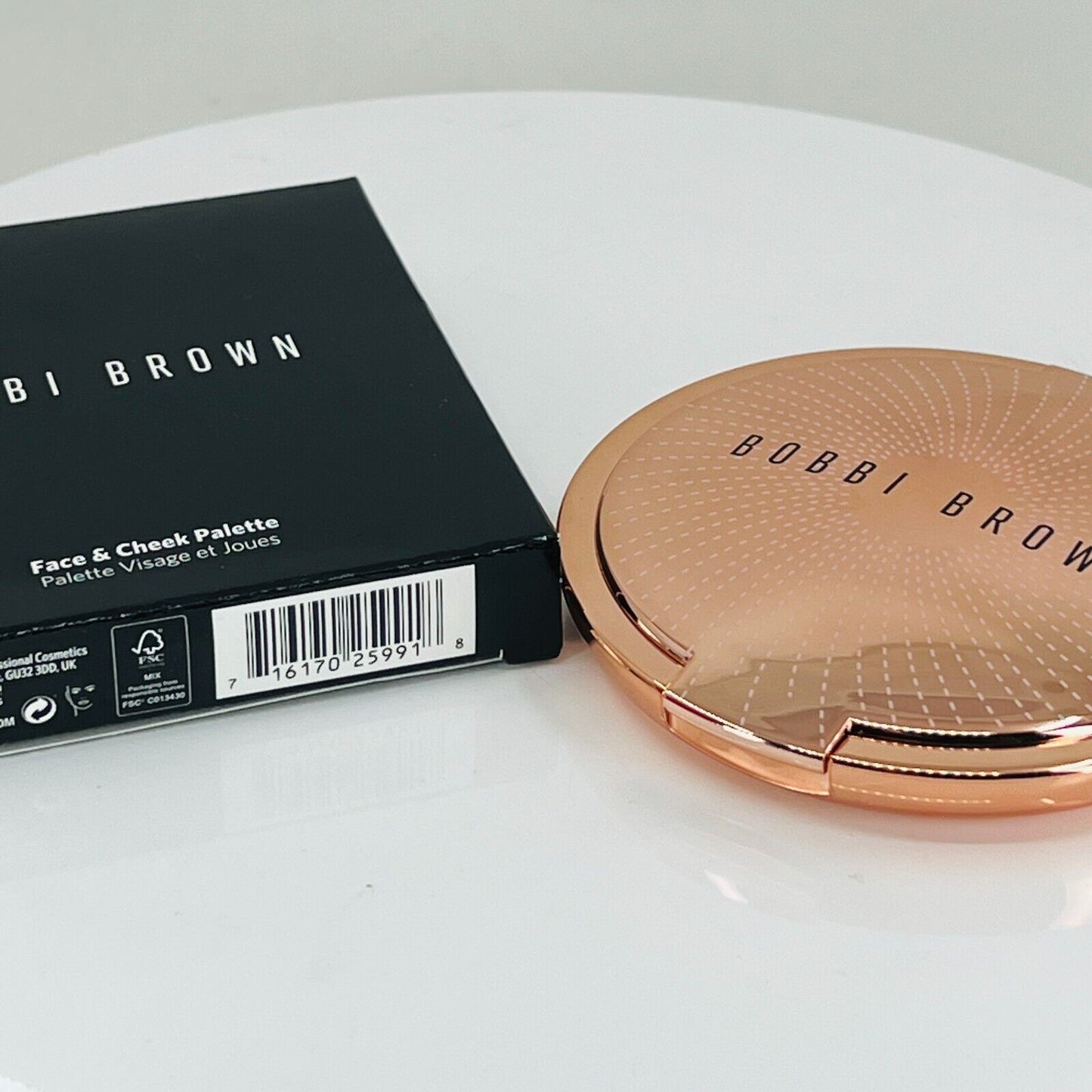 Bobbi Brown Face & Cheek Palette #LIGHT -0.27oz(NIB)