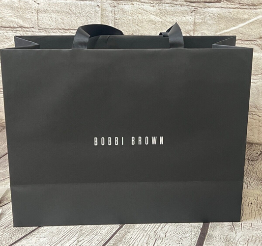 Bobbi brown black Gift Bag -(LOT OF 2)- NEW