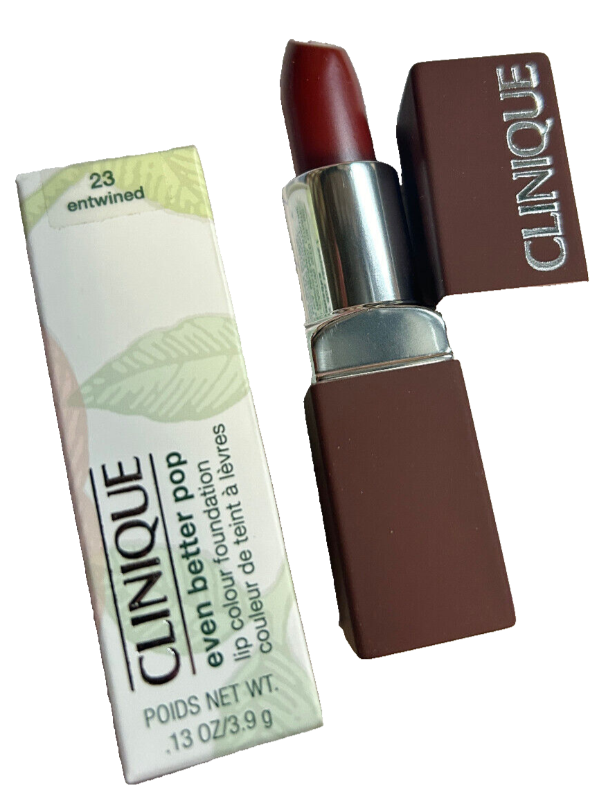 Clinique Even Better Pop Lip Colour Foundation - 0.13oz/3.9g #23 Entwined - NIB