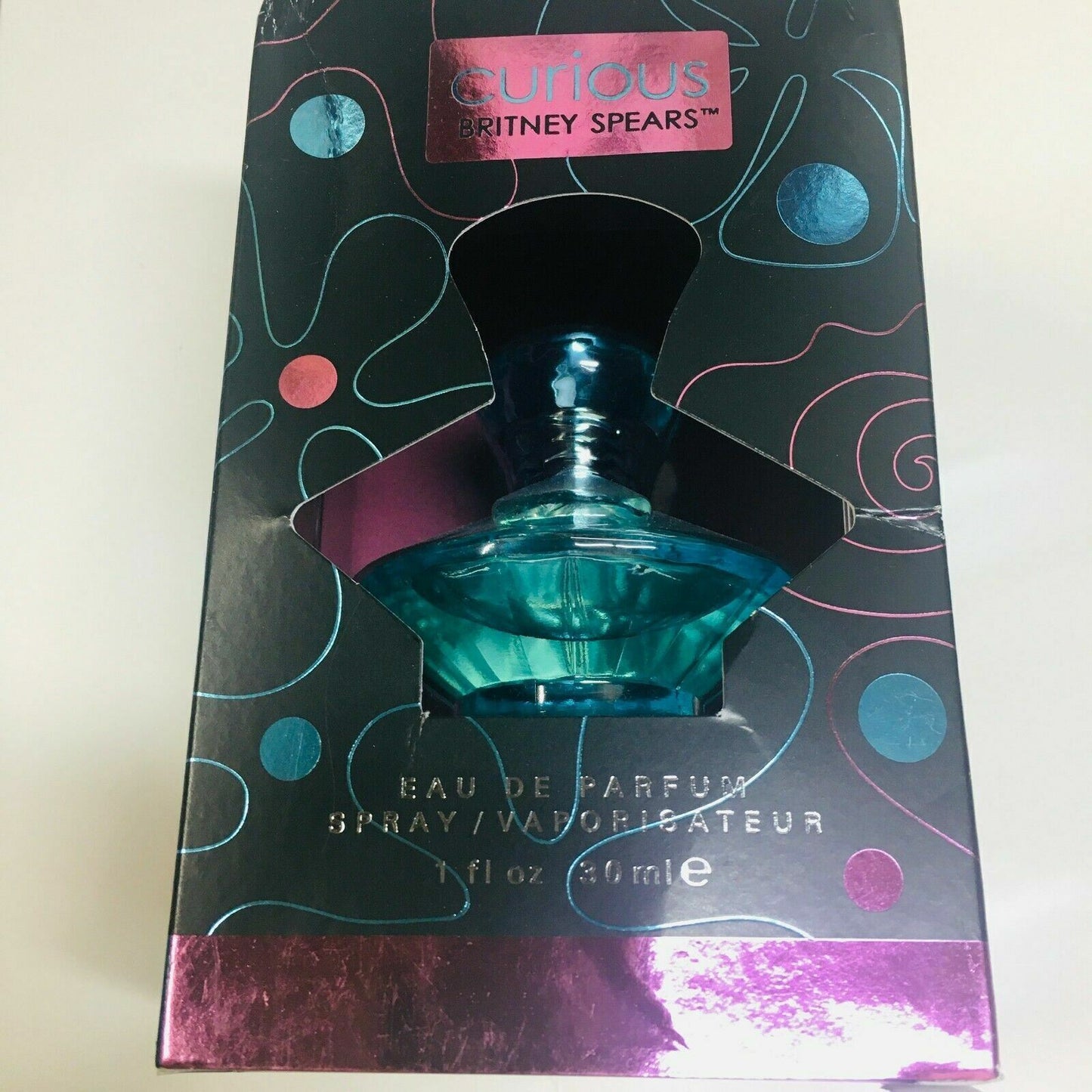 Britney Spears Curious Eau De Parfum Spray 1 fl oz /30 ml -older Formulation.