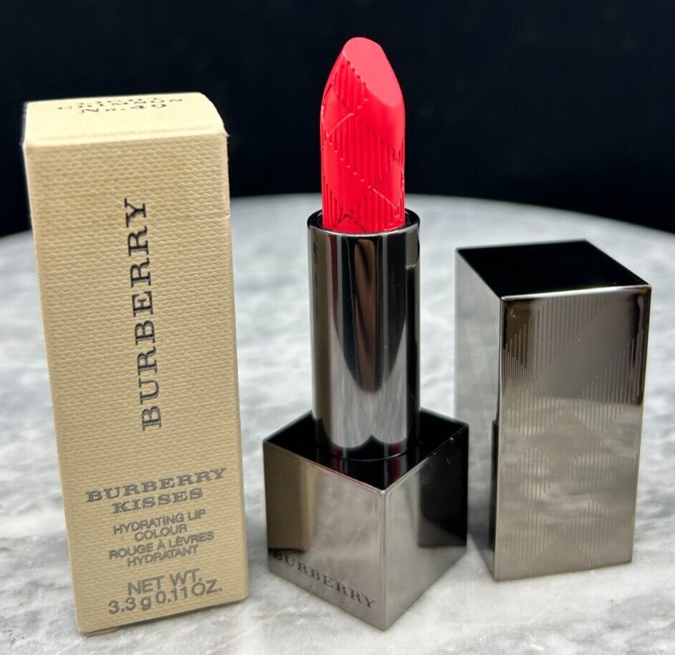 Burberry Kisses Hydrating Lip Colour - 0.11oz  #Light Crimson No.49 - NIB