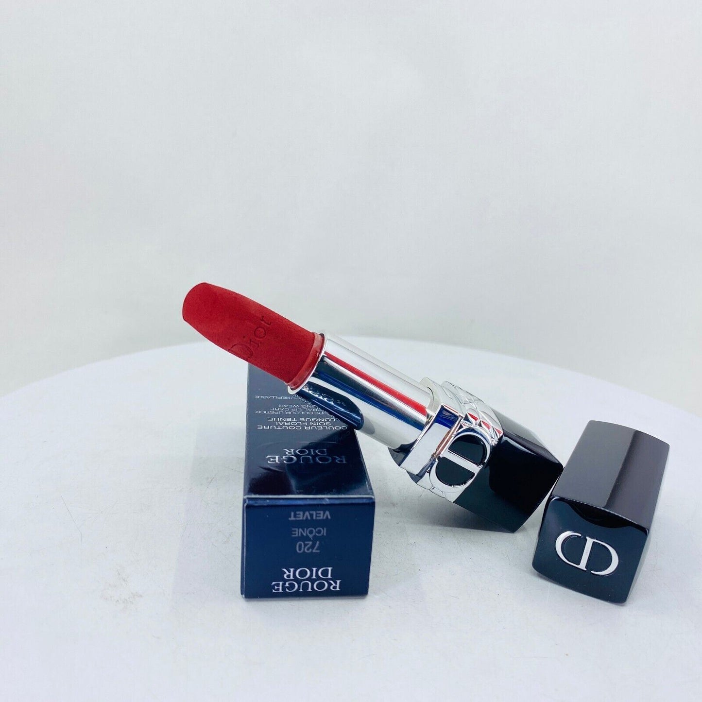 Dior Rouge Dior Floral Refillable/ Rechargeable Lipstick #720 ICONE VELVET - NIB