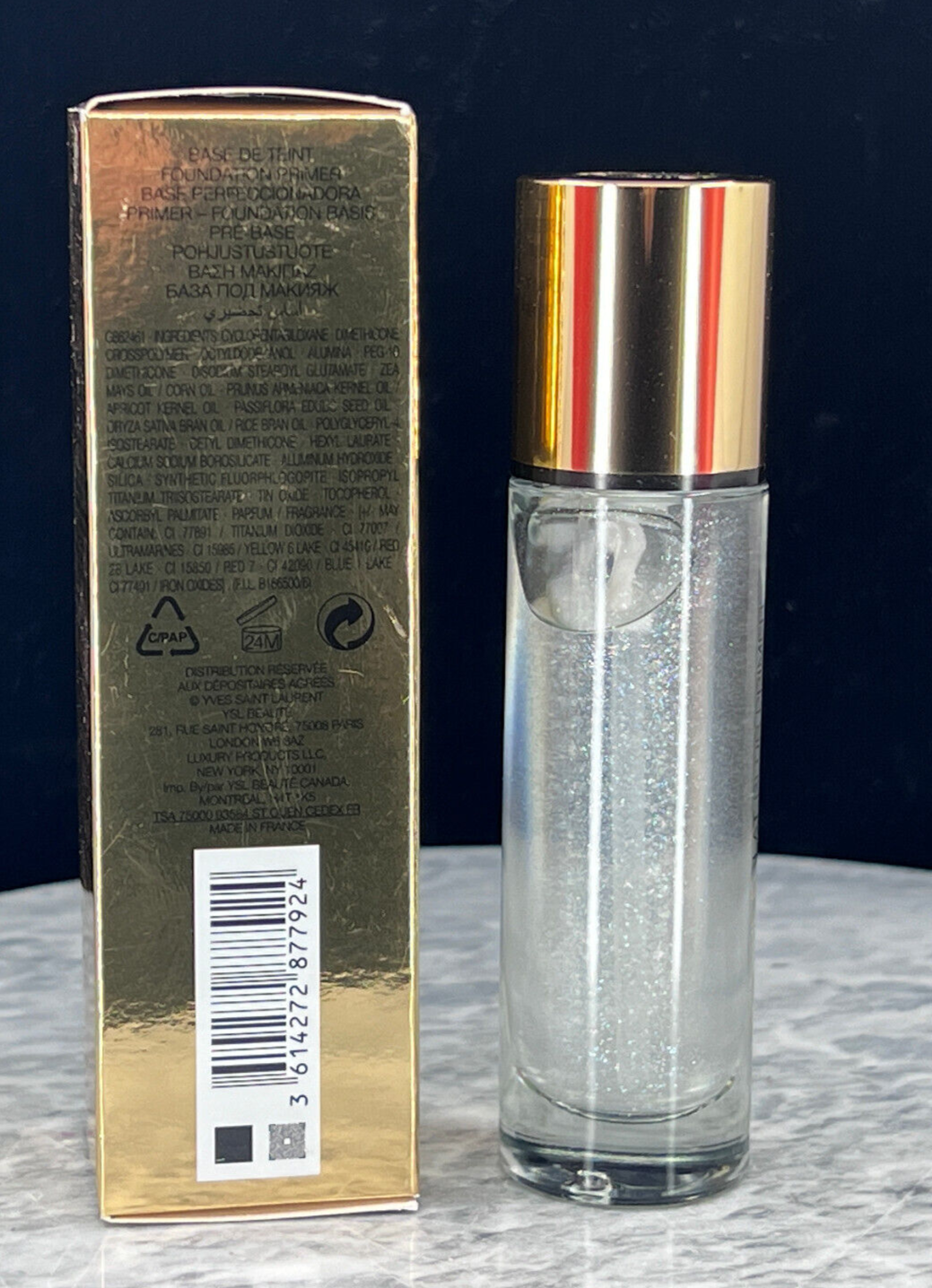 YSL Touche Eclat Blur Primer Silver -1 oz (NIB)