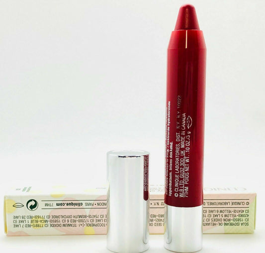 CLINIQUE CHUBBY STICK INTENSE MOISTURIZING LIP BALM #03 MIGHTIEST MARASCHINO