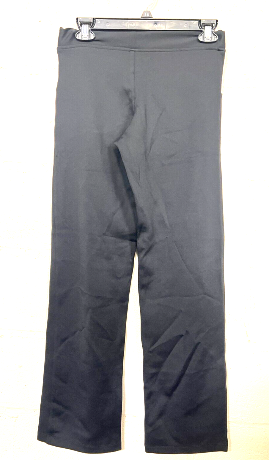 BODY UP FLARE PANT BLACK SIZE:M - NEW