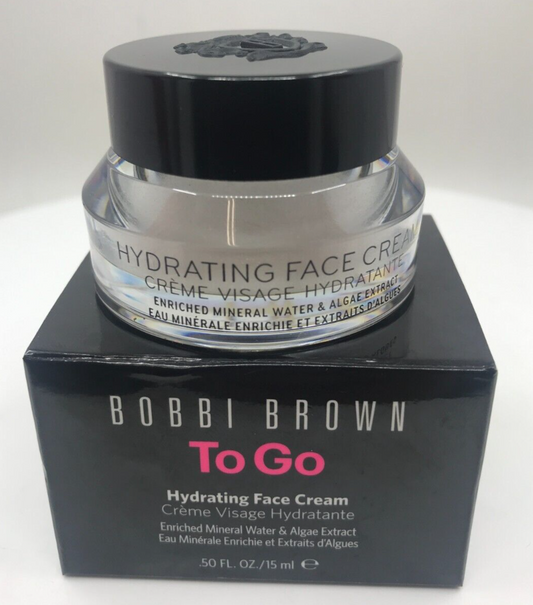 BOBBI BROWN TO GO HYDRATING FACE CREAM .50 OZ (NEW IN BOX)