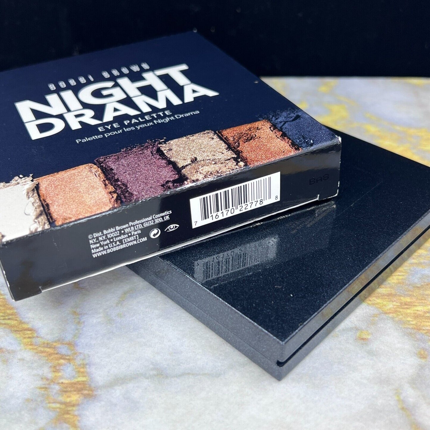 Bobbi Brown Night Drama Eye Shadow Palette Limited Edition-(NIB)