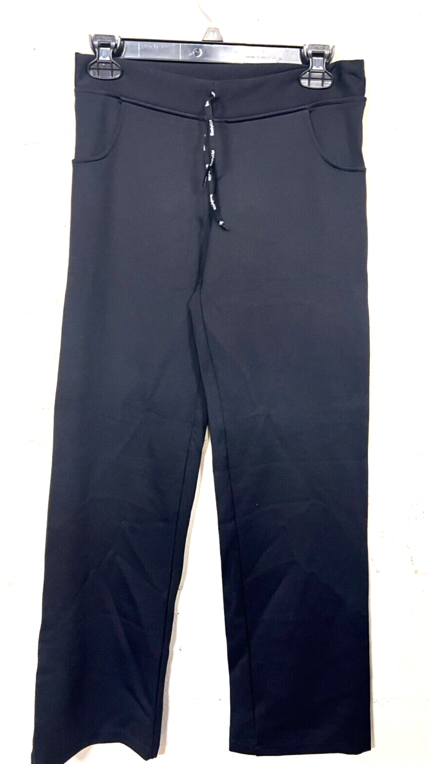 BODY UP FLARE PANT BLACK SIZE:M - NEW