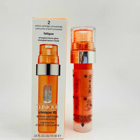 Clinique iD active cartridge concentrate 2  #fatigue - 0.34 oz/ 10 ml - NIB