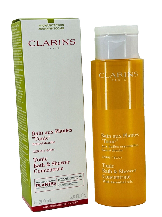 Clarins Tonic Bath & Shower Concentrate --200Ml/6.7oz - NIB