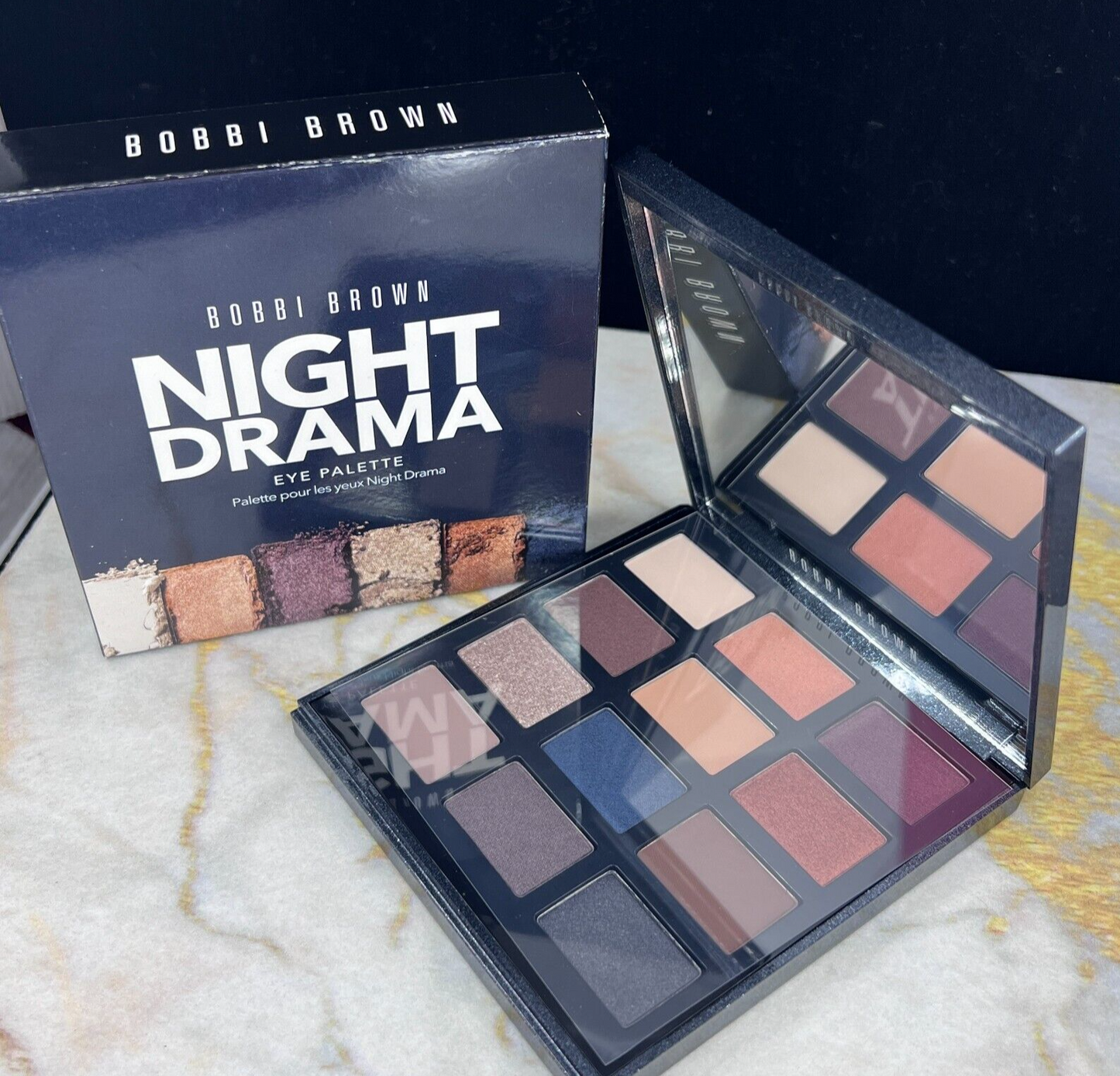 Bobbi Brown Night Drama Eye Shadow Palette Limited Edition-(NIB)