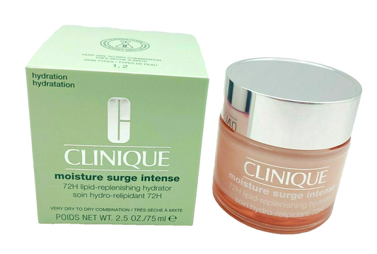 CLINIQUE Moisture Surge INTENSE 72H Very Dry To Dry Combination - 2.5oz - NIB