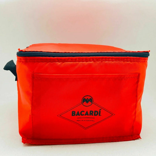 Bacardi  cooler - collapsible  for CAN/ LUNCH BOX BAG  *RED - NEW