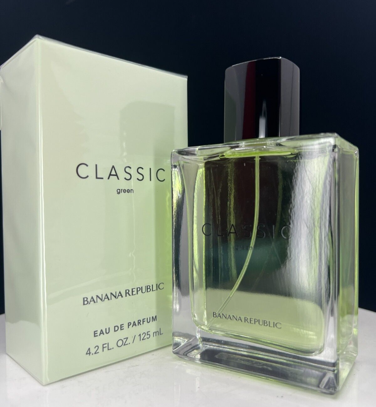 BANANA REPUBLIC CLASSIC GREEN  MEN EAU DE PARFUM SPRAY - 4.2fl oz/125mL  - NIB