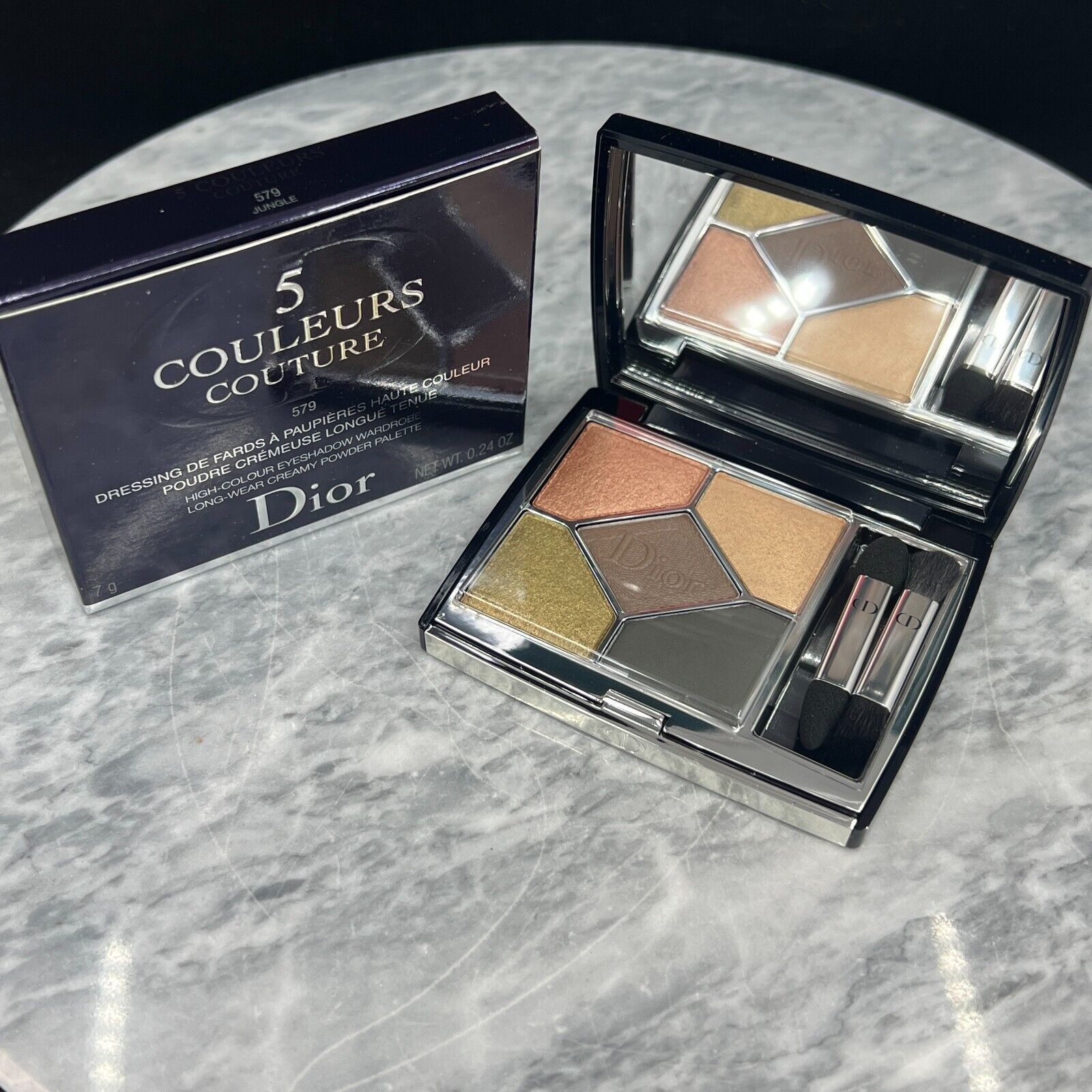 Christian Dior 5 Couleurs Couture Long Wear Creamy Powder Palette ~ 579 (NIB)