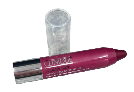 Clinique Chubby Stick Moisturizing Lip Color 07 Super Strawberry- (New)