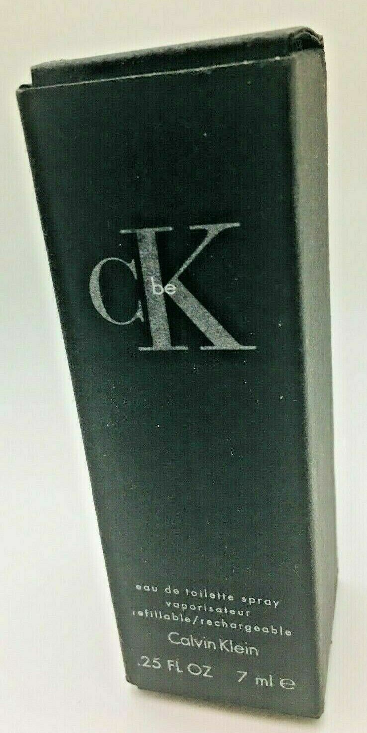 CALVIN KLEIN  EAU DE TOILETTE SPRAY REFILLABLE /RECHARGEABLE .25FL OZ