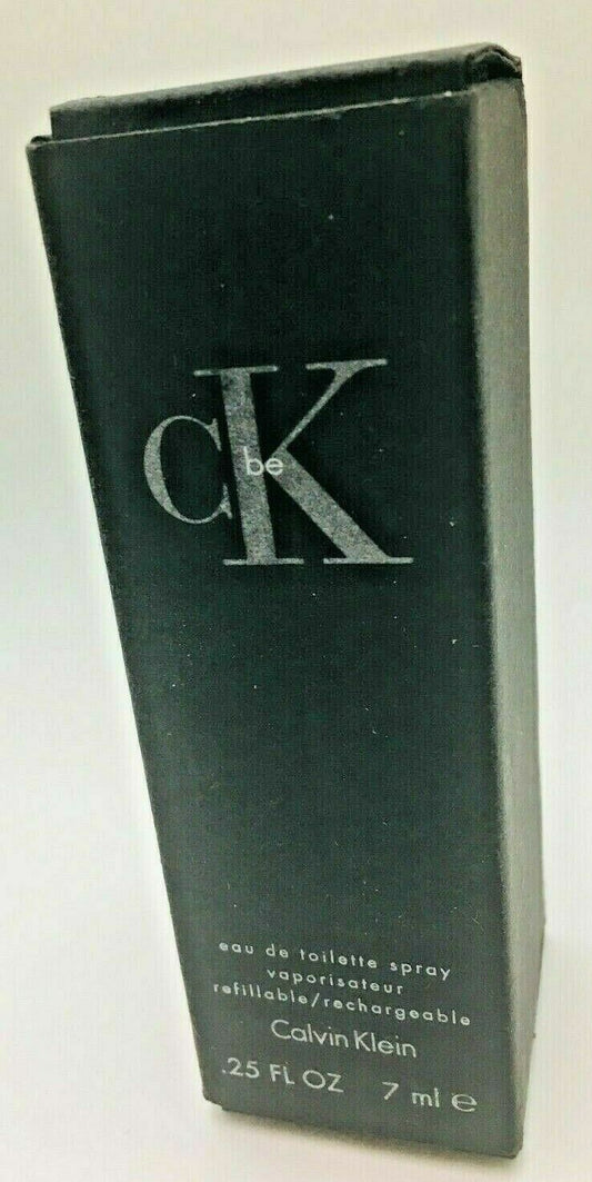 CALVIN KLEIN  EAU DE TOILETTE SPRAY REFILLABLE /RECHARGEABLE .25FL OZ