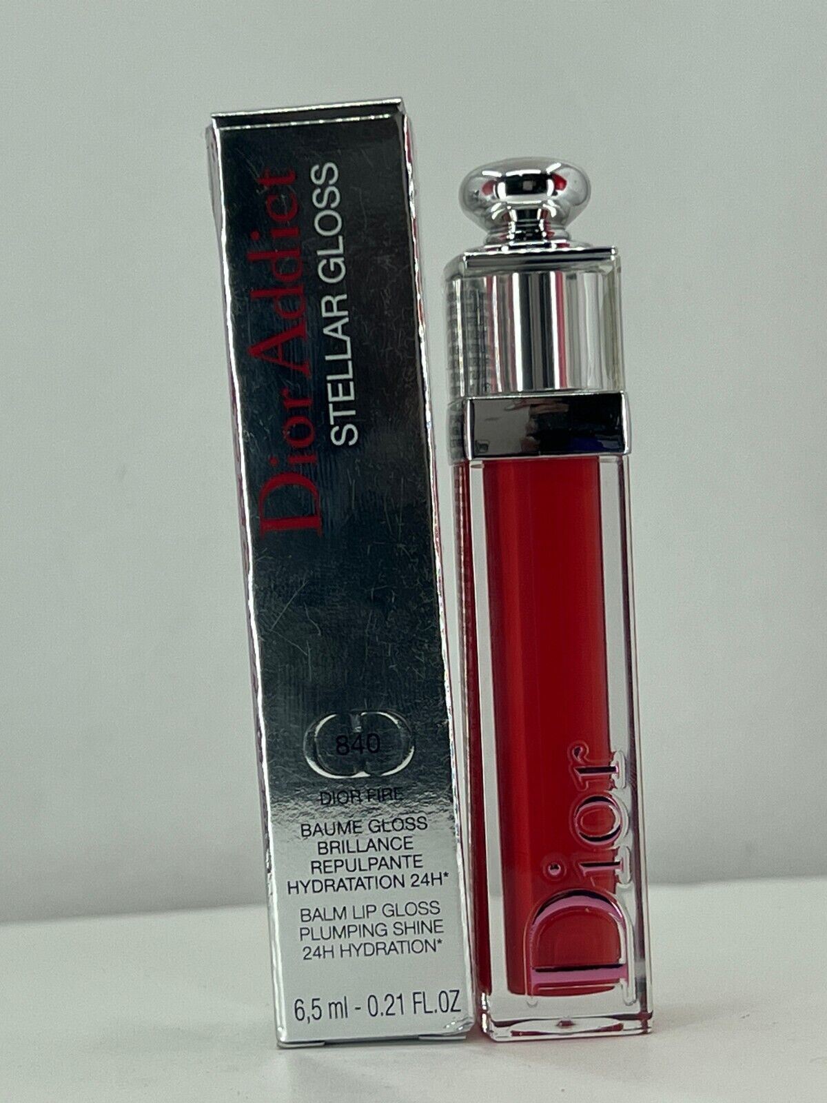 Christian Dior Dior Addict Stellar Gloss ~ 840 Dior Fire ~ 0.21 oz ~ (NIB)