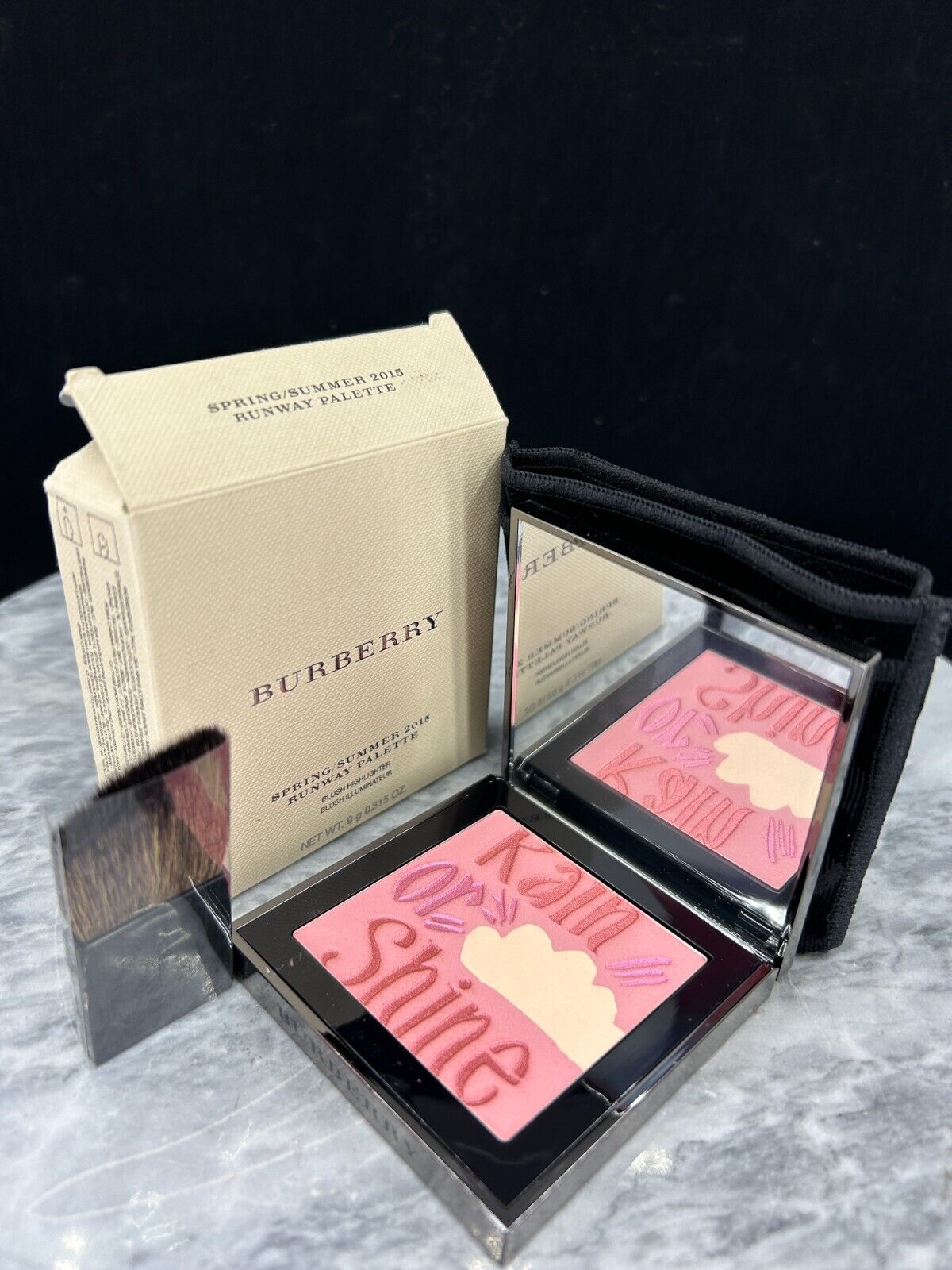 Burberry spring summer 2015 runway palette blush highlighter - 9g/0.315oz - NIB