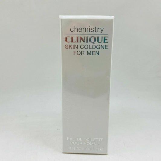 Clinique Chemistry SKIN COLOGNE FOR Men Eau de Toilette - 3.4fl oz/ 100ml - NIB