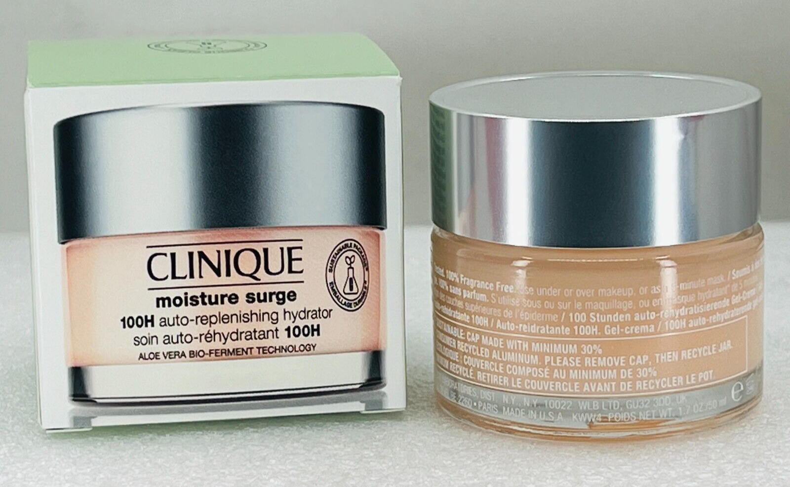 Clinique moisture Surge 100H auto replenishing hydrator  1.7 oz (NIB)