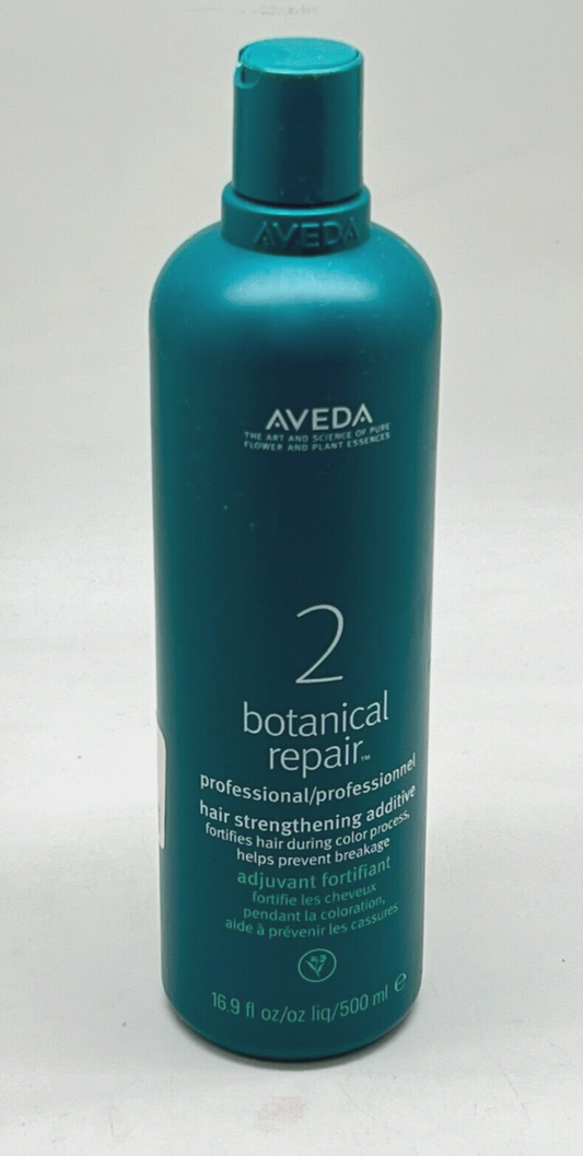 Aveda 2 Botanical Repair Hair Strengthening Additive - 16.9 oz- New & Boxless