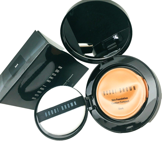 Bobbi Brown Skin Foundation Cushion Compact SPF 35 #Dark  - 0.45 FL OZ/13g -NIB