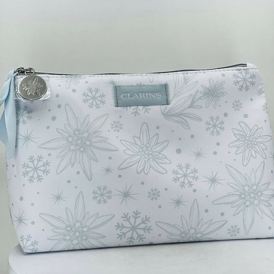 Clarins Cosmetic Pouch  large -(NEW)