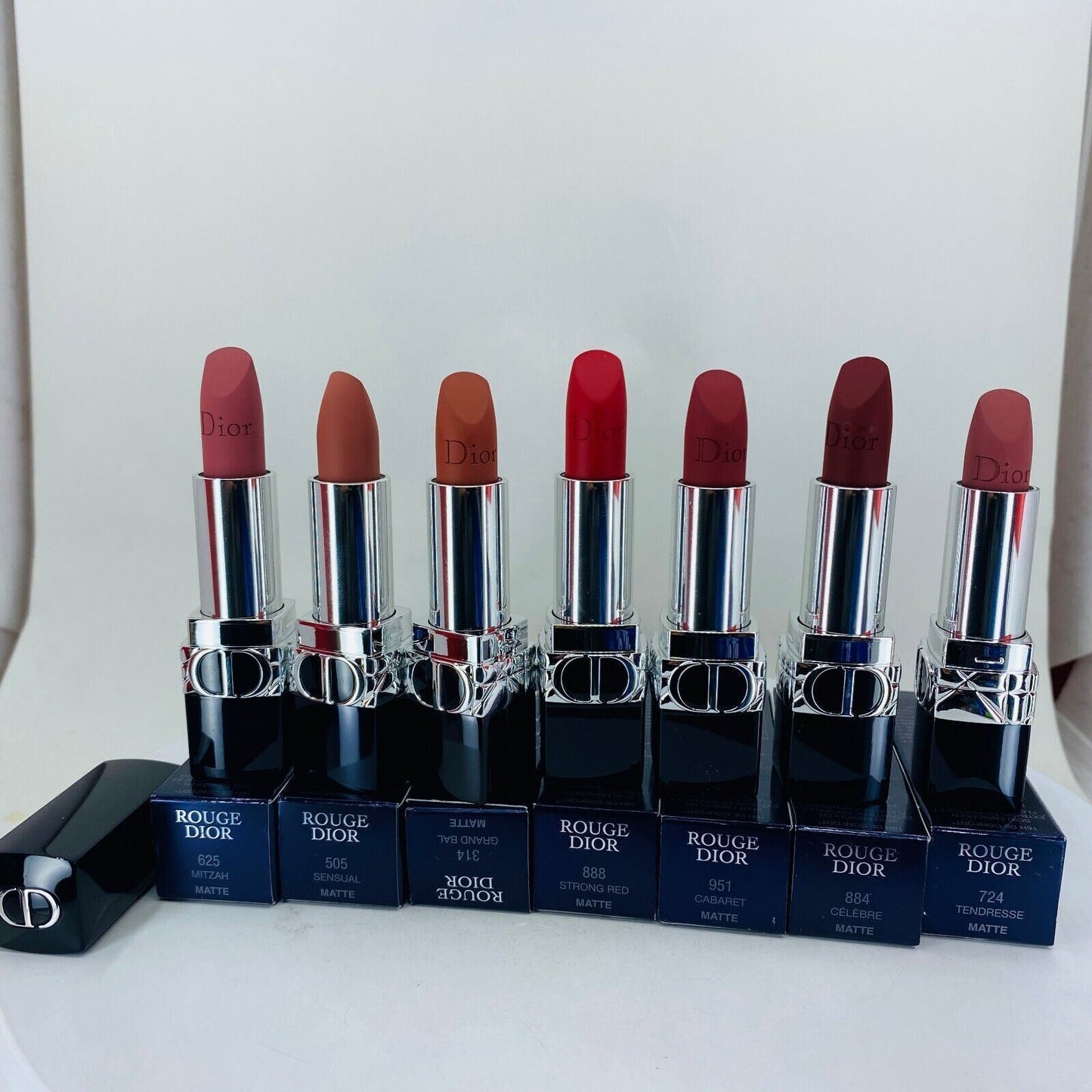 Dior Rouge Dior MATTE Refillable Lipstick  - 0.12oz/3.5g - NIB  - (CHOOSE SHADE)