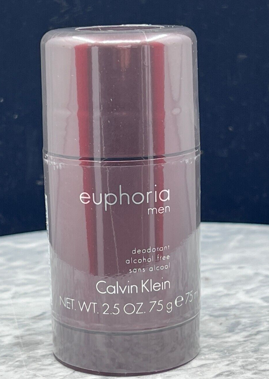 Calvin Klein Euphoria Men Alcohol Free Deodorant Stick-2.5 oz (New)