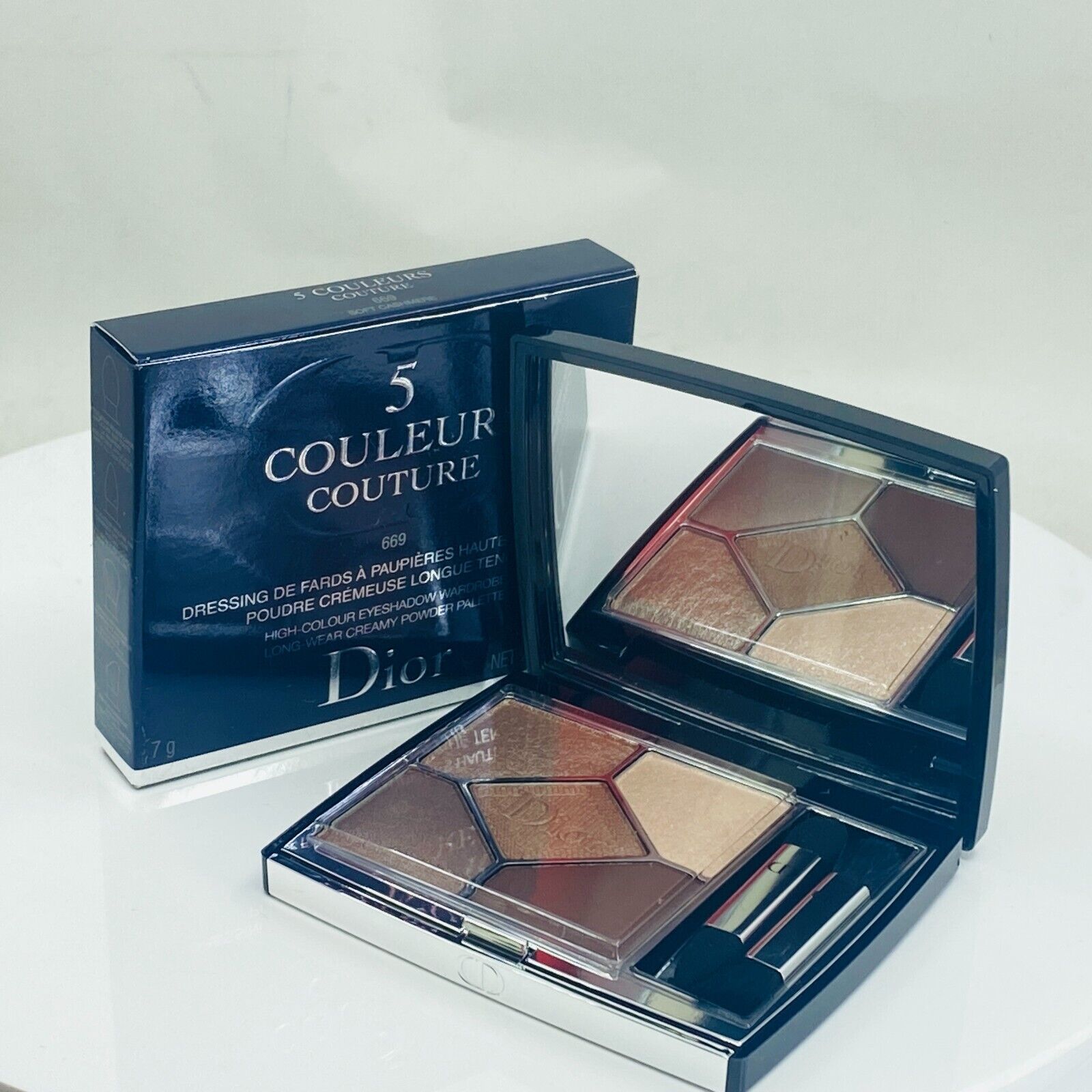 Christian Dior 5 Couleurs Couture Long Wear Creamy Powder Palette #669 ~ NIB