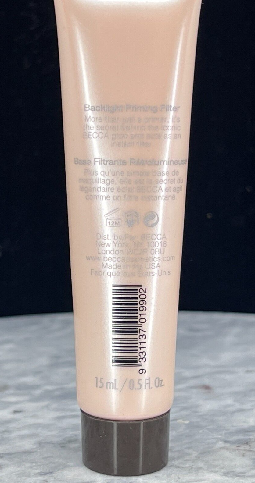 Becca Backlight Priming Filter-0.5oz (New)-SEALED