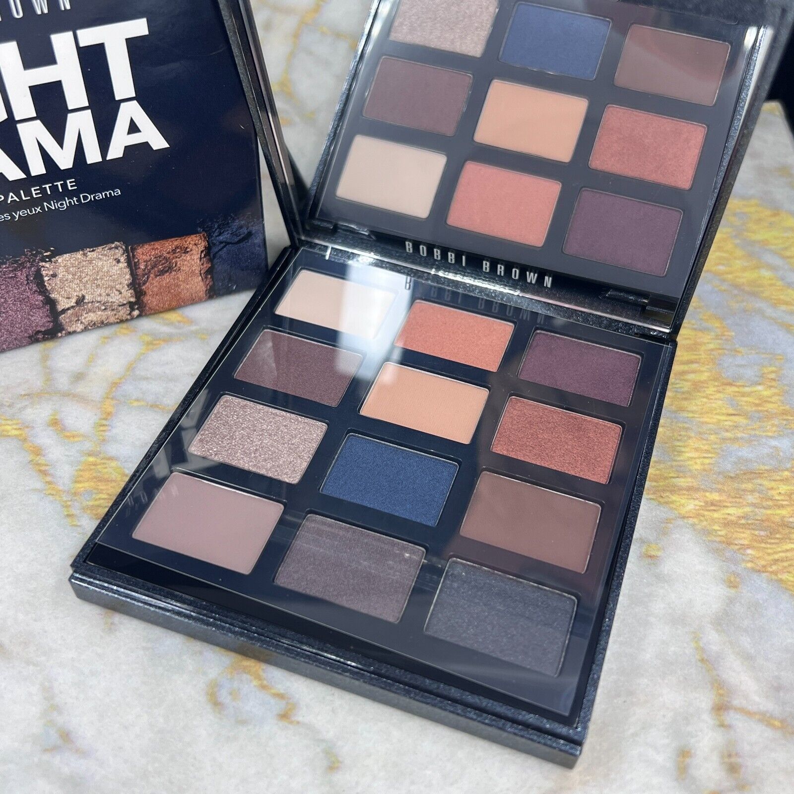 Bobbi Brown Night Drama Eye Shadow Palette Limited Edition-(NIB)