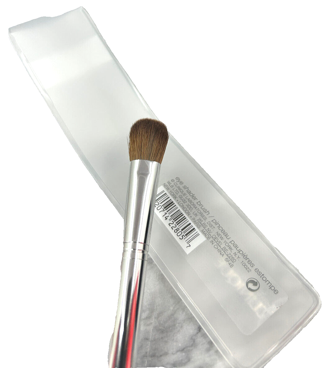 Clinique Eye Shader Brush Full Size Silver Handle