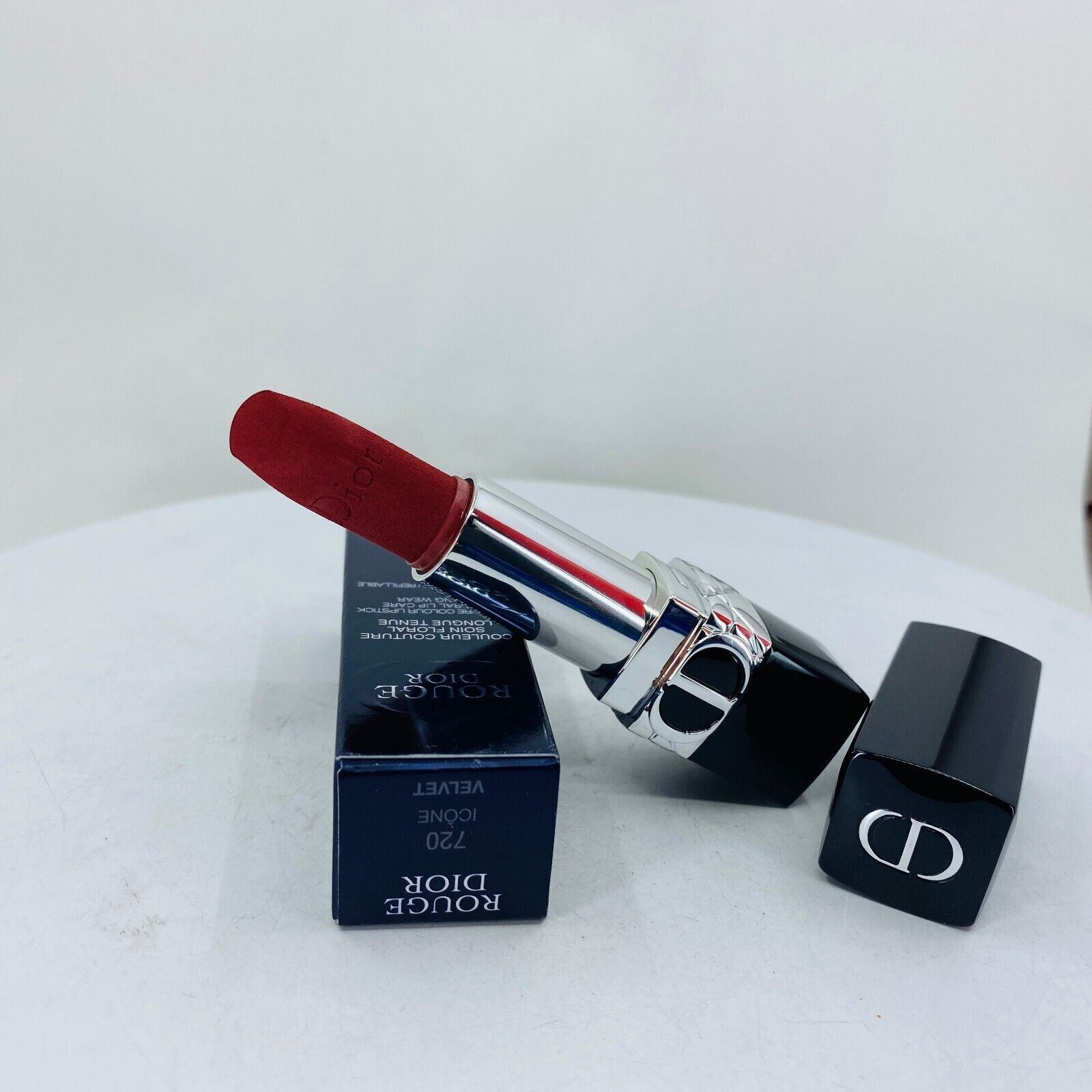 Dior Rouge Dior Floral Refillable/ Rechargeable Lipstick #720 ICONE VELVET - NIB