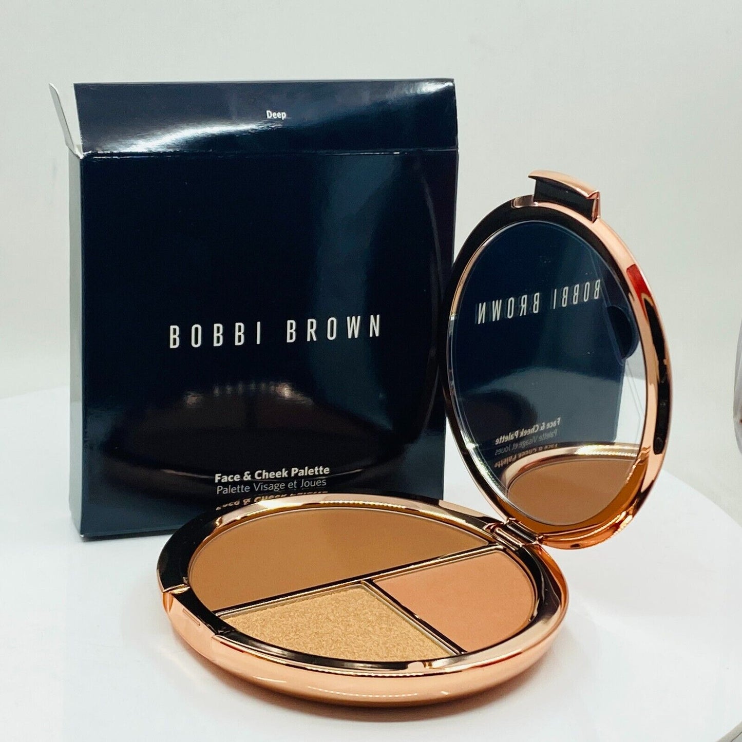 Bobbi Brown Face & Cheek Palette #DEEP - 0.27oz/7.9g - NIB