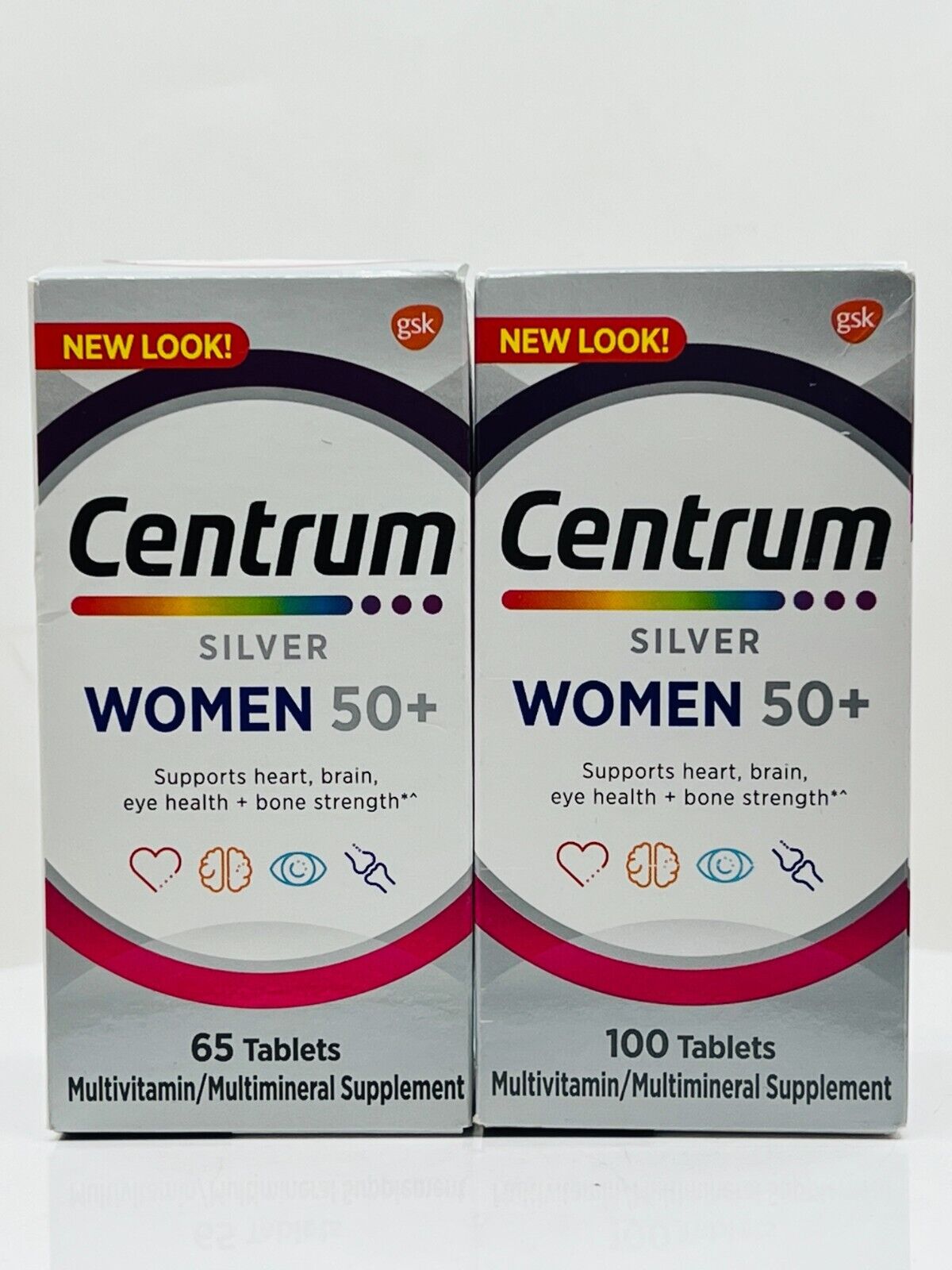 Centrum Women 50+ multivitamin/multimineral Supplement - (NIB) - PICK ANY