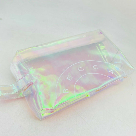 Becca  Transparent Iridescent BAG/ POUCH - NEW