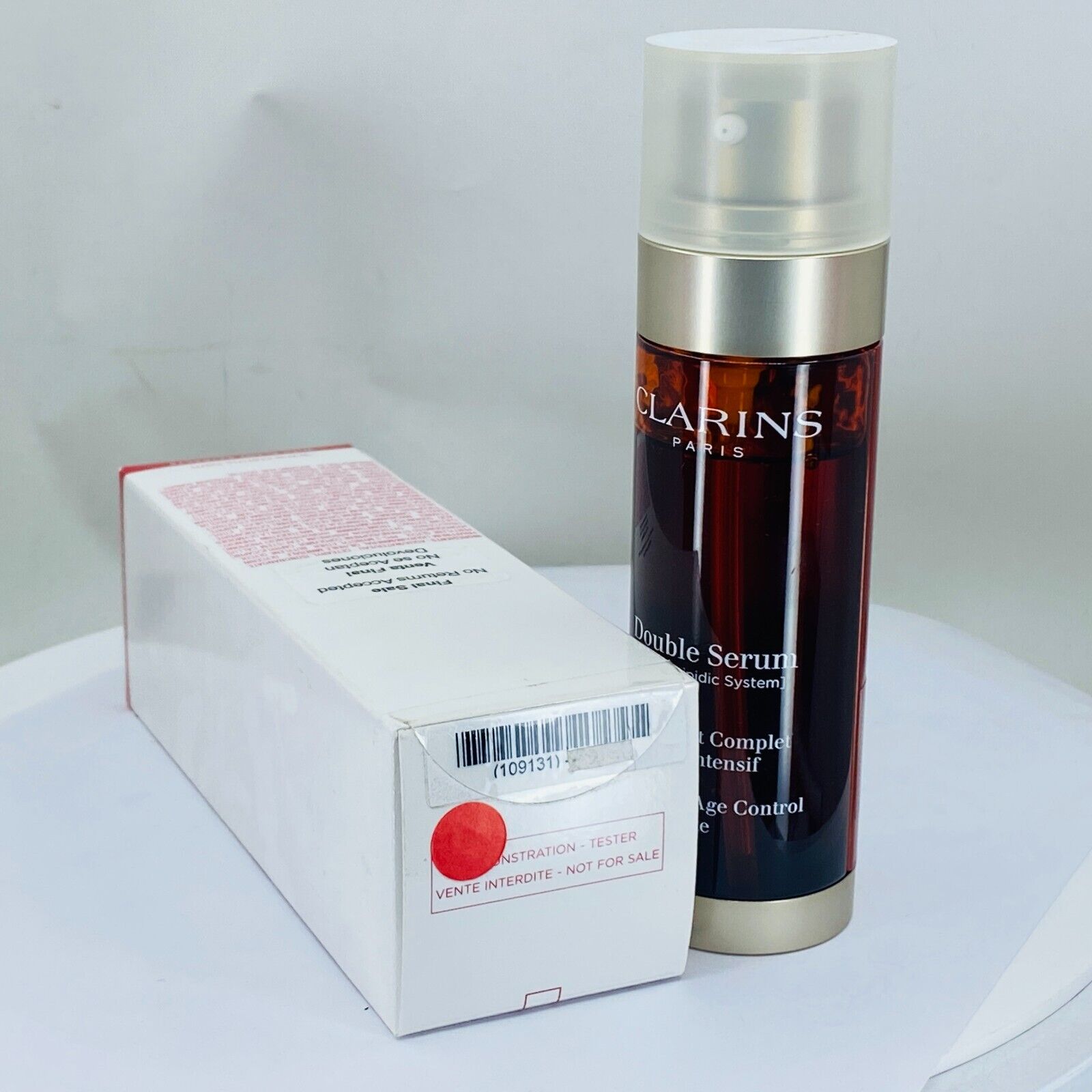 Clarins Double Serum Anti Age Control Concentrate -1.6oz~ Original Formula - NIB